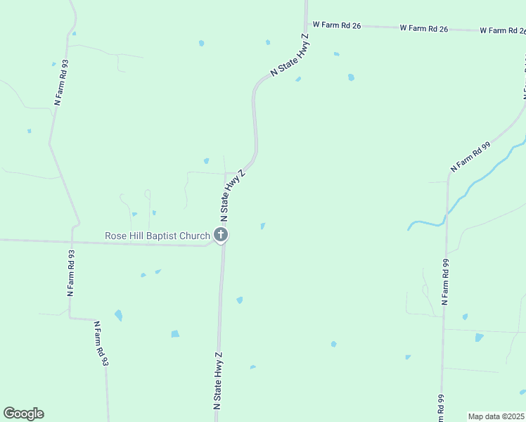 map of restaurants, bars, coffee shops, grocery stores, and more near 9986 North State Highway Z in Willard