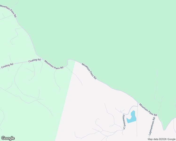 map of restaurants, bars, coffee shops, grocery stores, and more near 3045 Mountain Pass Road in Troutville