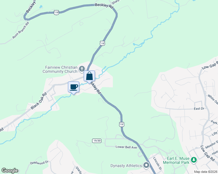 map of restaurants, bars, coffee shops, grocery stores, and more near 1142 Beckley Road in Princeton