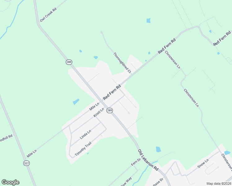 map of restaurants, bars, coffee shops, grocery stores, and more near 121 Red Fern Road in Campbellsville