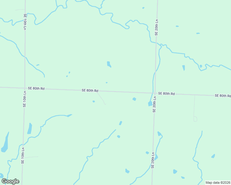 map of restaurants, bars, coffee shops, grocery stores, and more near 173 Southeast 80th Road in Lamar
