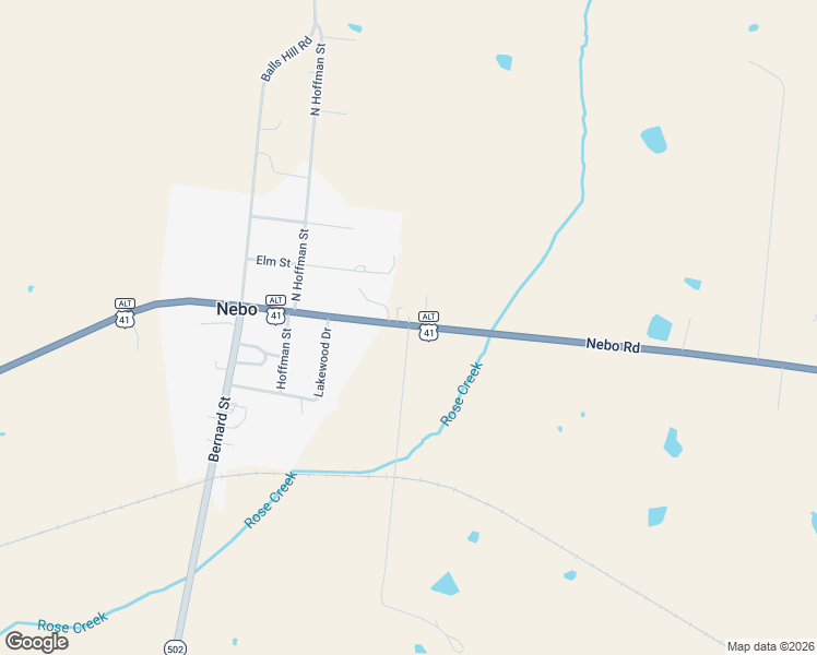 map of restaurants, bars, coffee shops, grocery stores, and more near 90 Noffsinger Lane in Madisonville