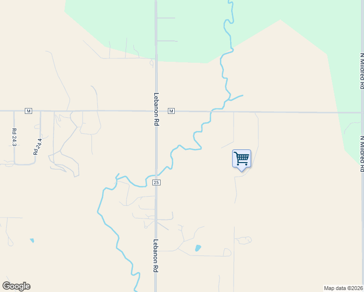 map of restaurants, bars, coffee shops, grocery stores, and more near 25210 County Road M in Cortez