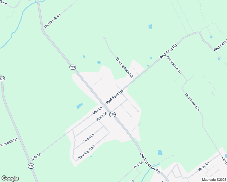 map of restaurants, bars, coffee shops, grocery stores, and more near 121-125 Red Fern Road in Campbellsville