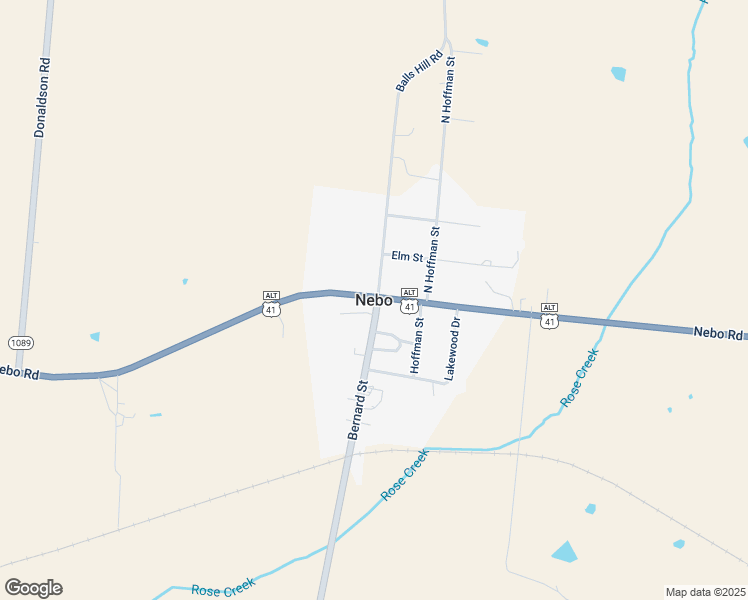 map of restaurants, bars, coffee shops, grocery stores, and more near in Nebo