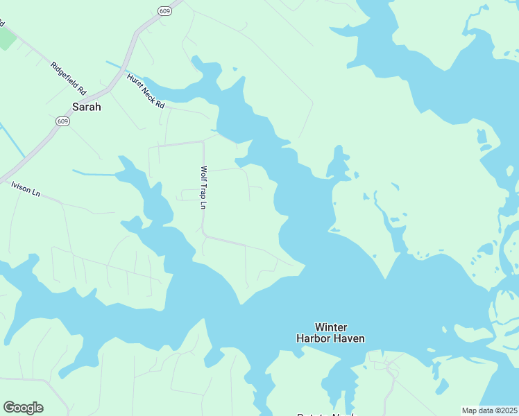 map of restaurants, bars, coffee shops, grocery stores, and more near 395 Wolf Trap Lane in Onemo