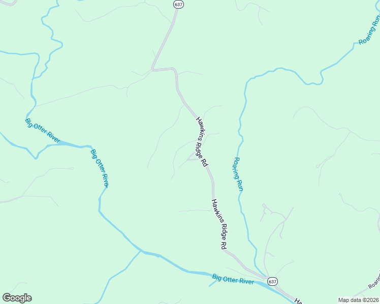 map of restaurants, bars, coffee shops, grocery stores, and more near 2174 Hawkins Ridge Road in Goode