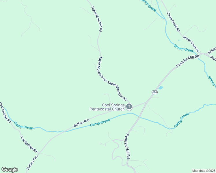 map of restaurants, bars, coffee shops, grocery stores, and more near 1260 Taylor Mountain Road in Thaxton