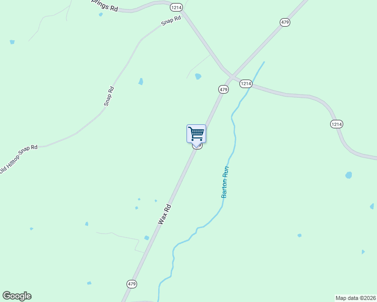 map of restaurants, bars, coffee shops, grocery stores, and more near 5347 Wax Road in Clarkson