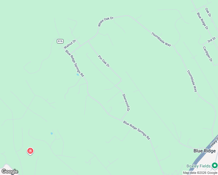 map of restaurants, bars, coffee shops, grocery stores, and more near 222 Maple Drive in Blue Ridge