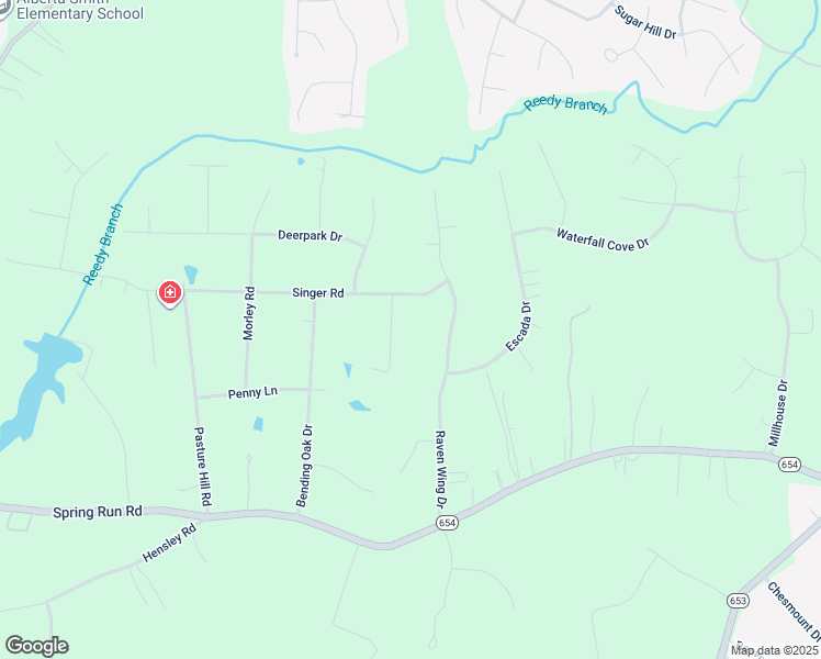 map of restaurants, bars, coffee shops, grocery stores, and more near 9621 Old Chestnut Drive in Midlothian