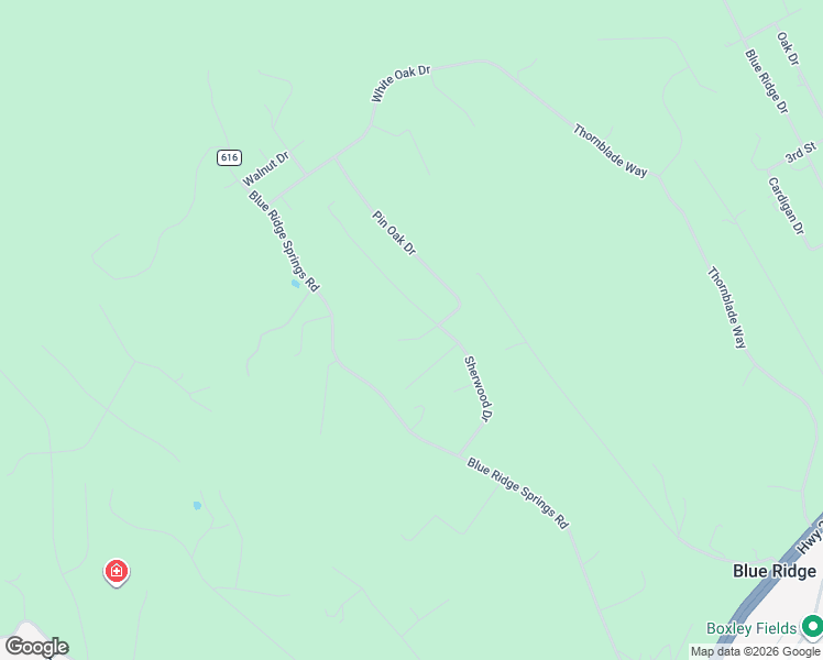 map of restaurants, bars, coffee shops, grocery stores, and more near 222 Maple Drive in Blue Ridge