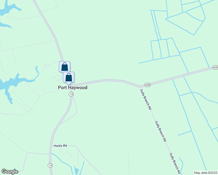 map of restaurants, bars, coffee shops, grocery stores, and more near 294 Hamburg Road in Port Haywood