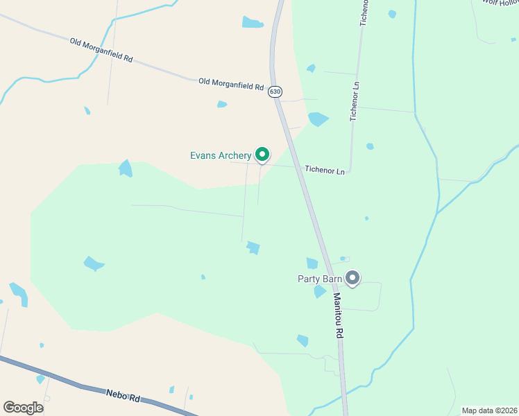 map of restaurants, bars, coffee shops, grocery stores, and more near Balon Boulevard in Manitou