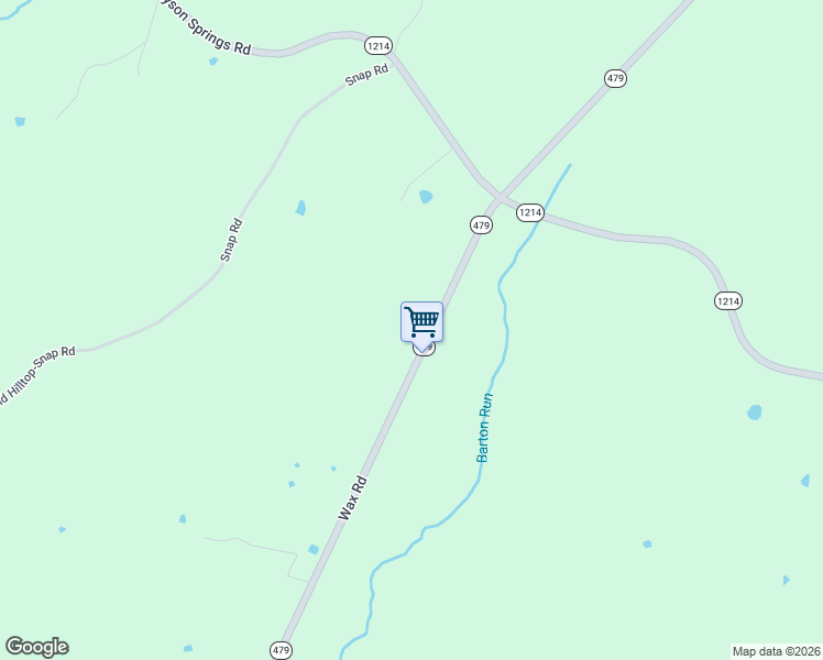 map of restaurants, bars, coffee shops, grocery stores, and more near 5347 Wax Road in Clarkson