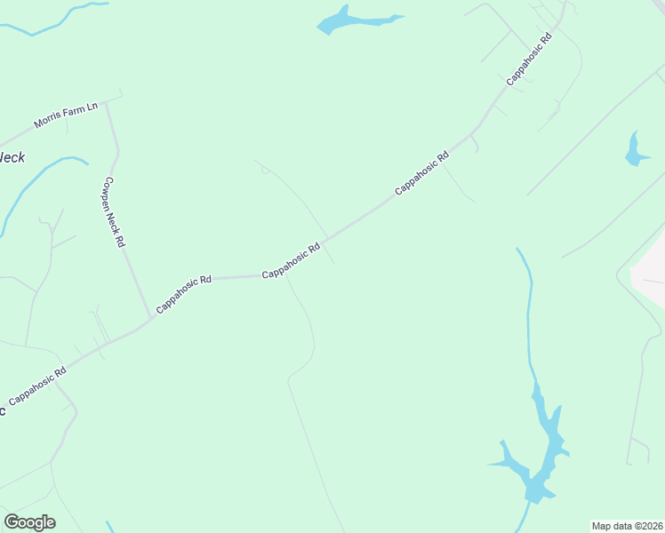 map of restaurants, bars, coffee shops, grocery stores, and more near 3760 Cappahosic Road in Gloucester