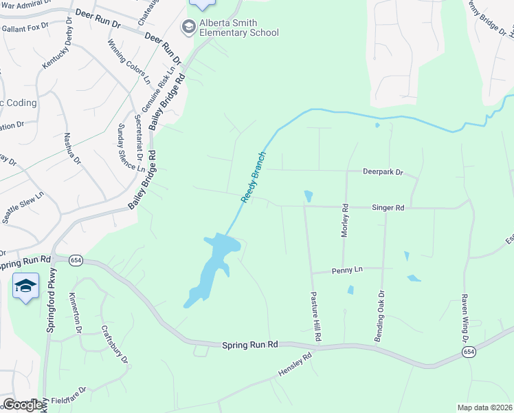 map of restaurants, bars, coffee shops, grocery stores, and more near 13020 Singer Road in Midlothian
