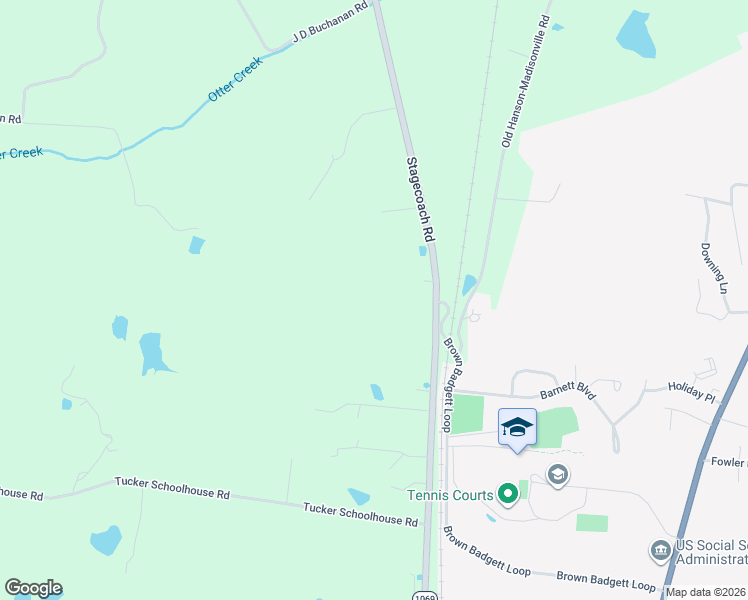 map of restaurants, bars, coffee shops, grocery stores, and more near 1555 Stagecoach Road in Hanson