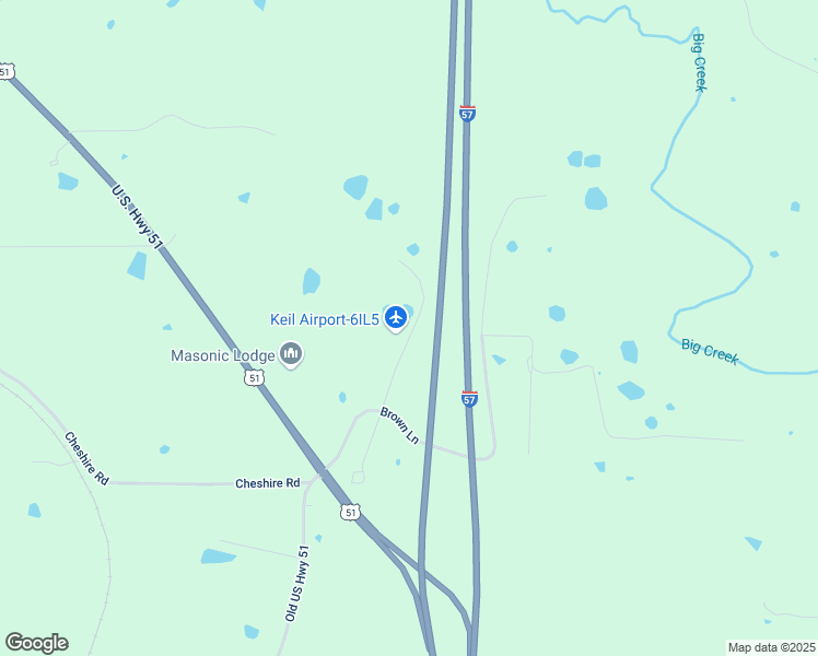 map of restaurants, bars, coffee shops, grocery stores, and more near 101 Keil Lane in Dongola