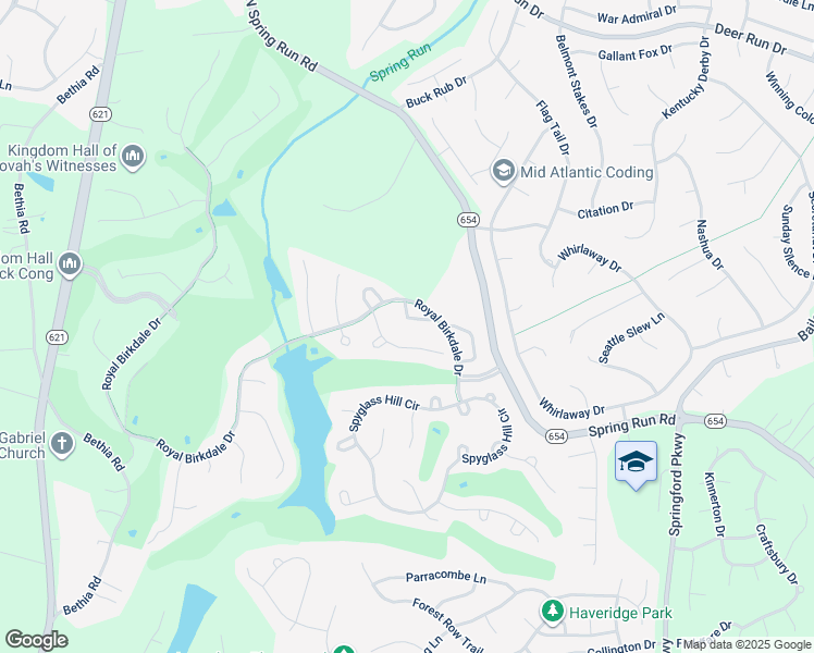 map of restaurants, bars, coffee shops, grocery stores, and more near 13831 Ashbourne Hollow Circle in Chesterfield
