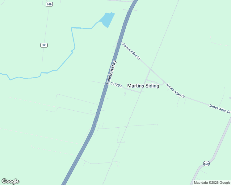 map of restaurants, bars, coffee shops, grocery stores, and more near 7094 Martins Siding Lane in Machipongo