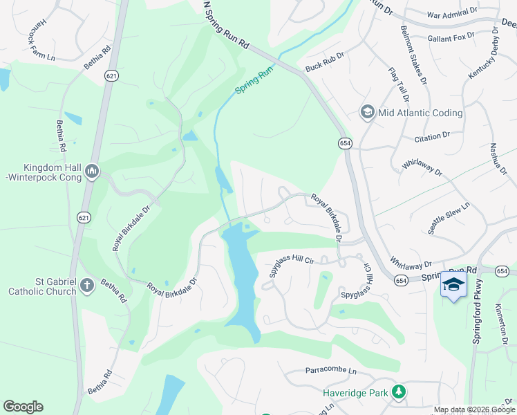 map of restaurants, bars, coffee shops, grocery stores, and more near 8554 Easton Ridge Place in Chesterfield