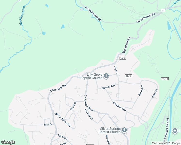 map of restaurants, bars, coffee shops, grocery stores, and more near 904 Pearl Street in Bluefield
