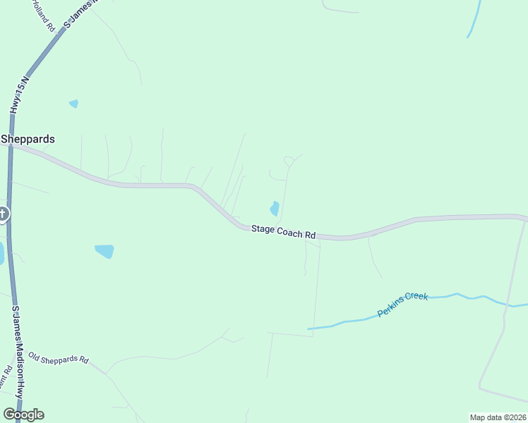 map of restaurants, bars, coffee shops, grocery stores, and more near Stage Coach Road in Farmville