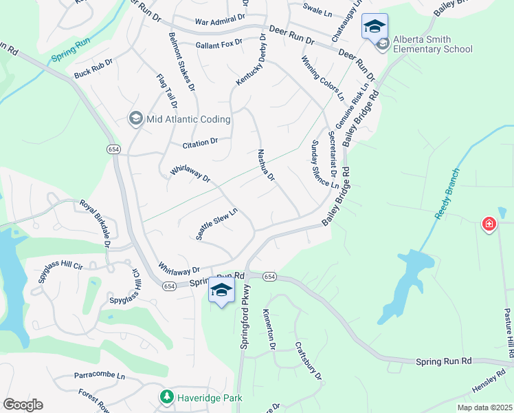 map of restaurants, bars, coffee shops, grocery stores, and more near 13737 Nashua Turn in Midlothian