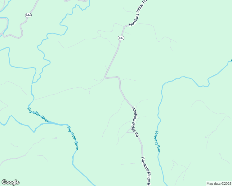 map of restaurants, bars, coffee shops, grocery stores, and more near 2460 Hawkins Ridge Road in Goode