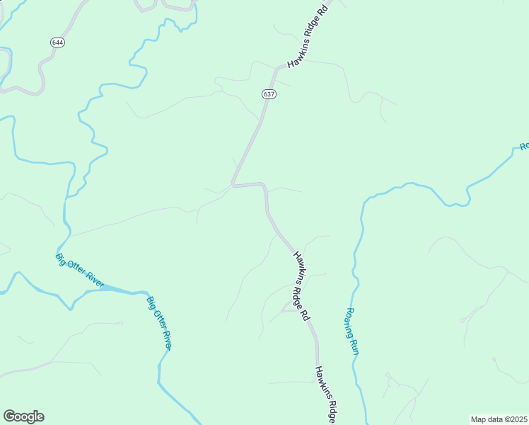 map of restaurants, bars, coffee shops, grocery stores, and more near 2460 Hawkins Ridge Road in Goode