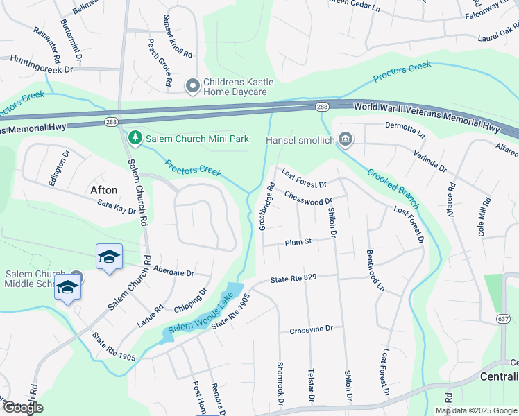 map of restaurants, bars, coffee shops, grocery stores, and more near 9330 Greatbridge Road in Richmond