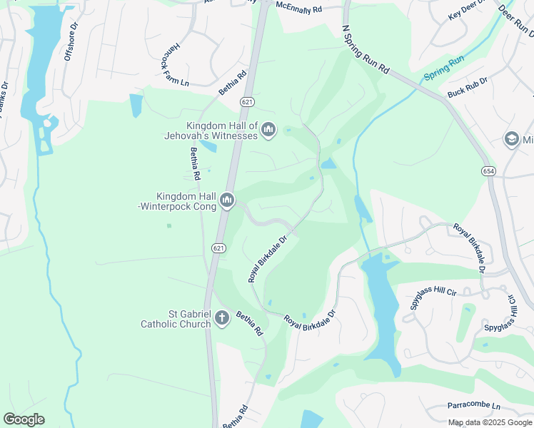 map of restaurants, bars, coffee shops, grocery stores, and more near 14513 Leamington Drive in Chesterfield