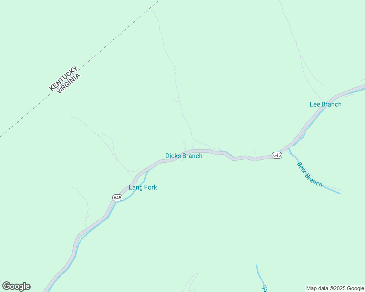 map of restaurants, bars, coffee shops, grocery stores, and more near 4095 Old Rocklick Road in Big Rock