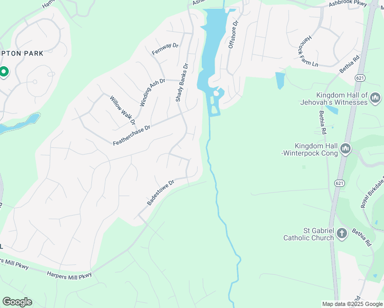 map of restaurants, bars, coffee shops, grocery stores, and more near 15100 Monks Place in Chesterfield
