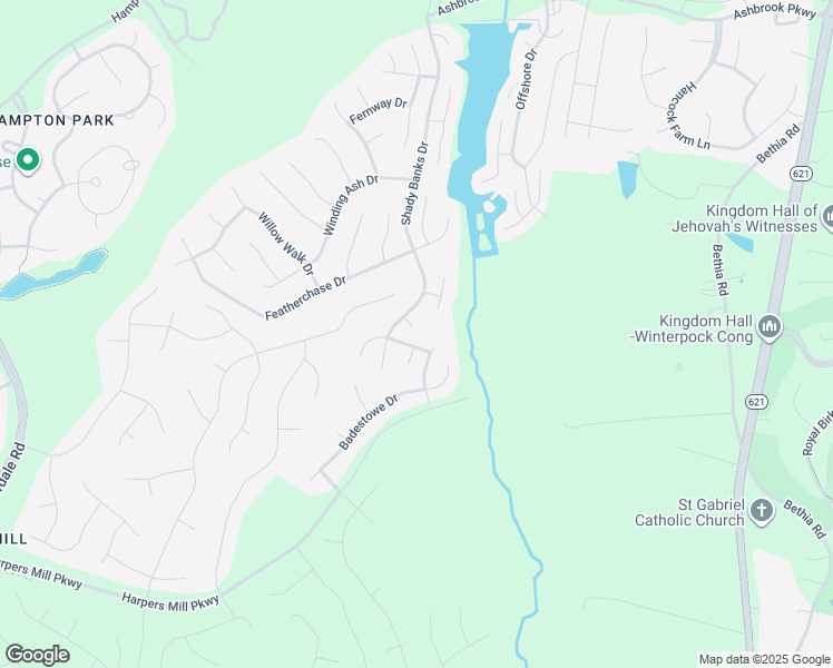 map of restaurants, bars, coffee shops, grocery stores, and more near 15100 Monks Place in Chesterfield