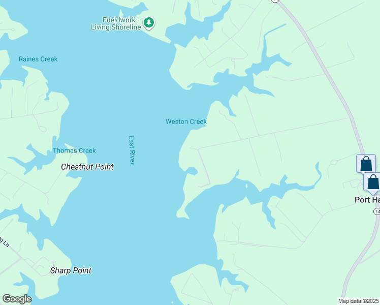 map of restaurants, bars, coffee shops, grocery stores, and more near 730 Brighton Lane in Port Haywood
