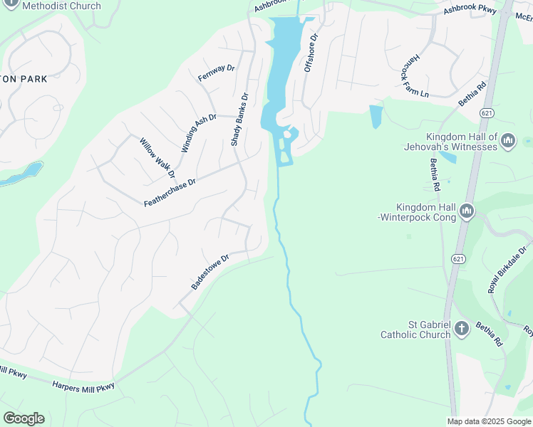 map of restaurants, bars, coffee shops, grocery stores, and more near 8407 Thirsk Lane in Chesterfield