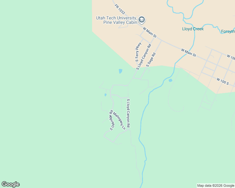 map of restaurants, bars, coffee shops, grocery stores, and more near 781 Hillside Drive in Pine Valley
