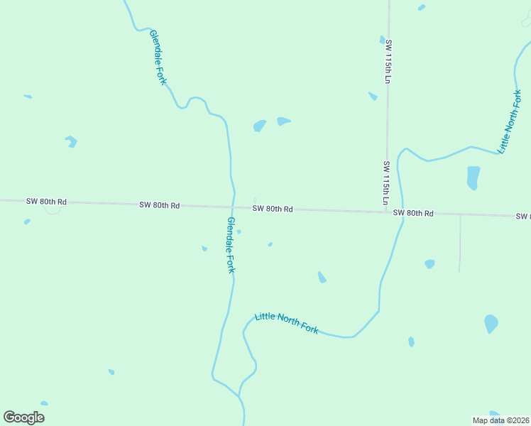 map of restaurants, bars, coffee shops, grocery stores, and more near 1192 Southwest 80th Road in Asbury