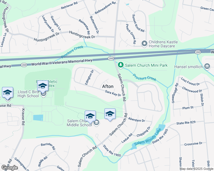 map of restaurants, bars, coffee shops, grocery stores, and more near 5701 Wareham Court in Richmond