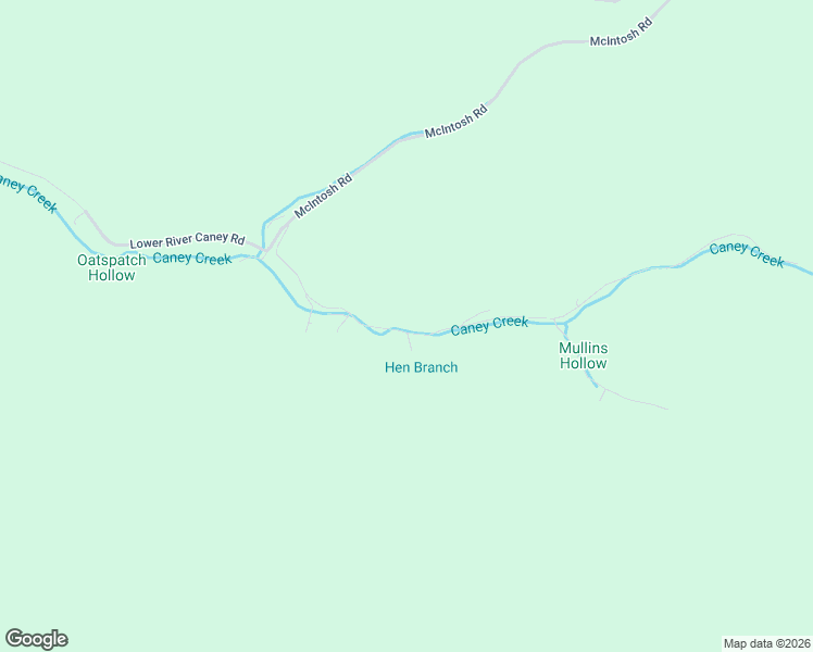 map of restaurants, bars, coffee shops, grocery stores, and more near 466 Upper River Caney Road in Lost Creek