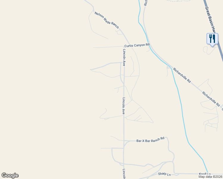 map of restaurants, bars, coffee shops, grocery stores, and more near 1785 Alamo West Road in Alamo