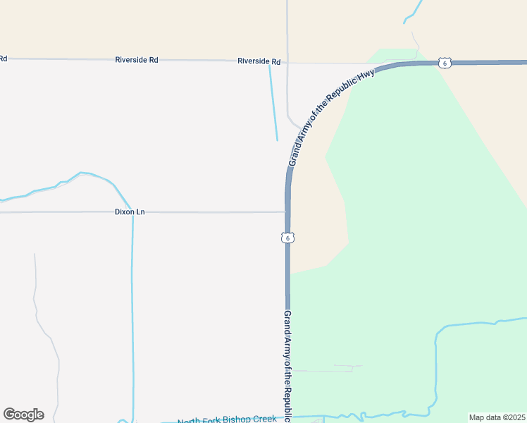 map of restaurants, bars, coffee shops, grocery stores, and more near 48 Dixon Lane in Bishop