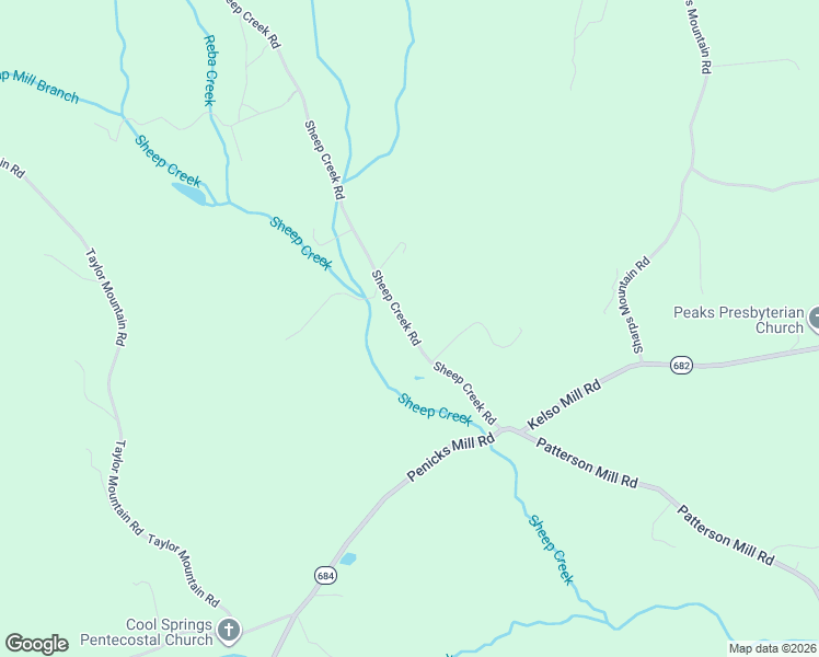 map of restaurants, bars, coffee shops, grocery stores, and more near 1211-1425 Sheep Creek Road in Bedford