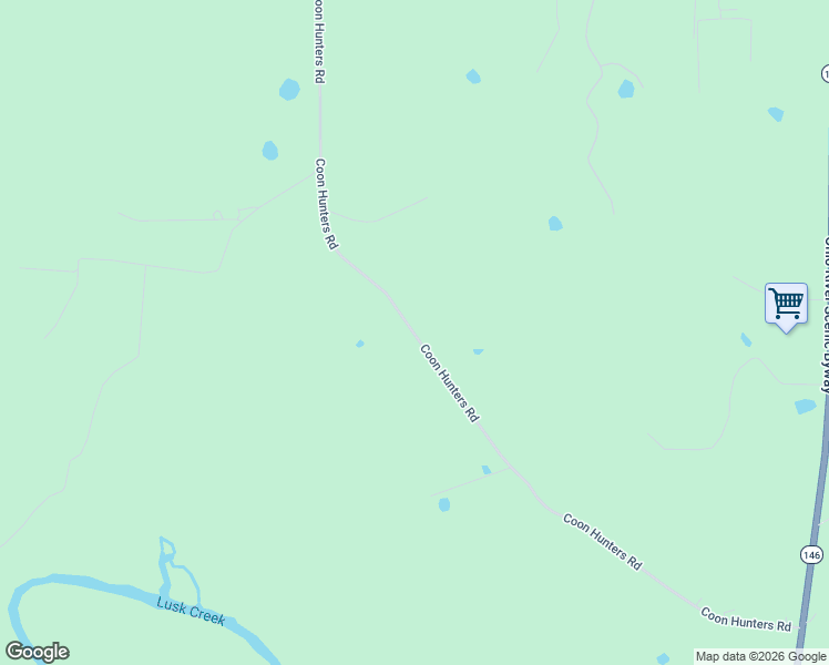 map of restaurants, bars, coffee shops, grocery stores, and more near 113 Coon Hunters Road in Golconda