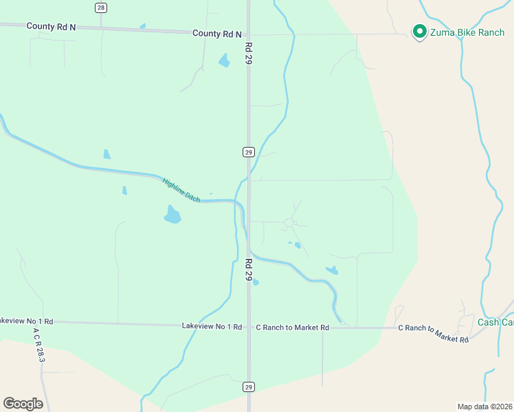 map of restaurants, bars, coffee shops, grocery stores, and more near 12476 County Road 29 in Dolores