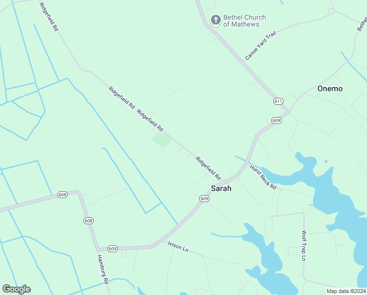 map of restaurants, bars, coffee shops, grocery stores, and more near 3406 Ridgefield Road in Onemo