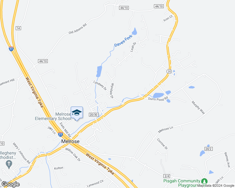 map of restaurants, bars, coffee shops, grocery stores, and more near 120 Dale Cir in Princeton
