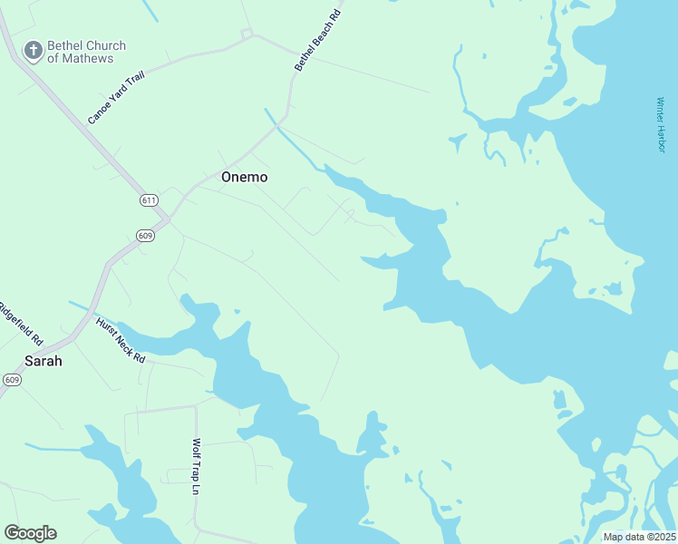 map of restaurants, bars, coffee shops, grocery stores, and more near 423 Kings Landing Road in Onemo